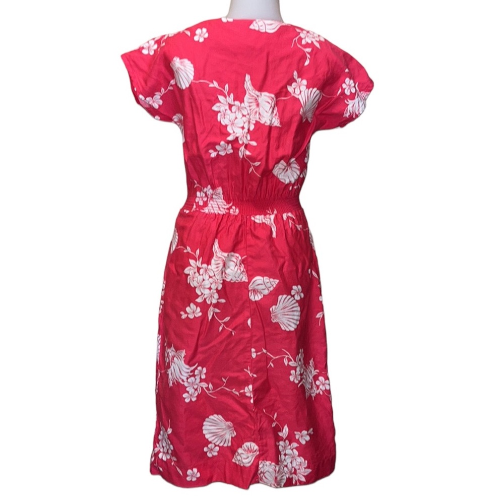 Vintage Hilo Hattie’s Pink/White Hawaiian Dress~S~Hawaii Floral Print - Picture 4 of 7